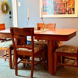 Classic:  Mid Century Modern/art deco dinette set (Wakefield?)