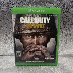 Call Of Duty WWII Microsoft Xbox One, TESTED & WORKING!