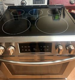 Slide in  stove