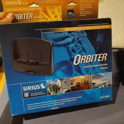 Used Sirius Orbiter SH4000 Satellite Radio HOME Docking Station  120-2063