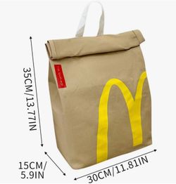 McDonald designs backpack and handbag