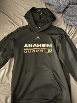 Anaheim Ducks Adidas Hoodie Adult Medium