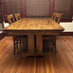 Solid Wood Dining Table  