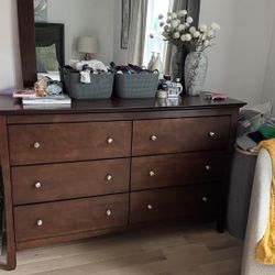 Chest Of Drawers And Mirror 