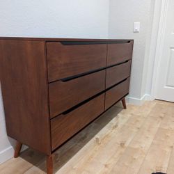 New Mid Modern Century Dresser! Free Delivery 🚚! Financing Available!