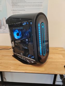 i9 12900F RTX3080 32GBDDR5 R13 1TBSSD 2TBHDD Dell Alienware Aurora R13 Gaming Desktop Win11