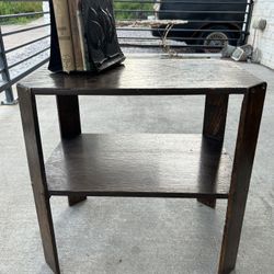 Tiger Oak Veneer Plywood Shelf, Bookcase, Side Table, End Table