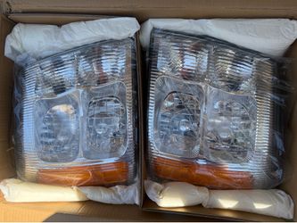 02-06 Cadillac Escalade Factory Style Headlights