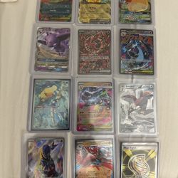 Pokemon Cards All Just Pulled Put Into Sleeve 