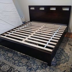 Bedroom Set - Bed Frame, Dresser, Nightstands