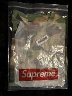 Ss20 Supreme Camo Pocket Tee
