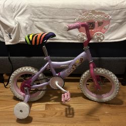 Huffy Disney Princess 12-inch Bike with Training wheel