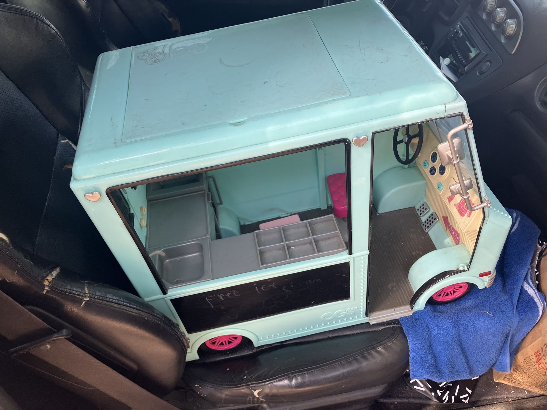 $35, Our Generation Girls Ice Cream Toy Truck