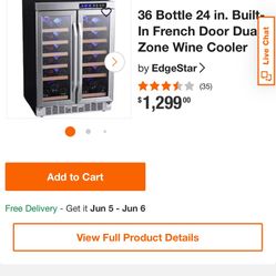 Wino Cooler Dual Temperature With Keys