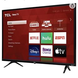 32 Inch Tv With Remote  New 