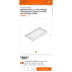 shower pan base