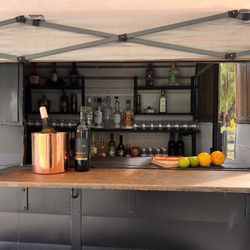 Mini Horse  Bar Trailer 
