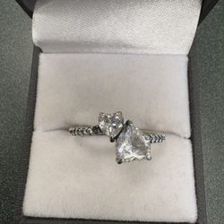 (DETAILS BELOW) Silver Pandora Ring