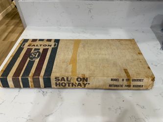 Salton Hotray Gourmet Automatic Food Warmer Model H-121