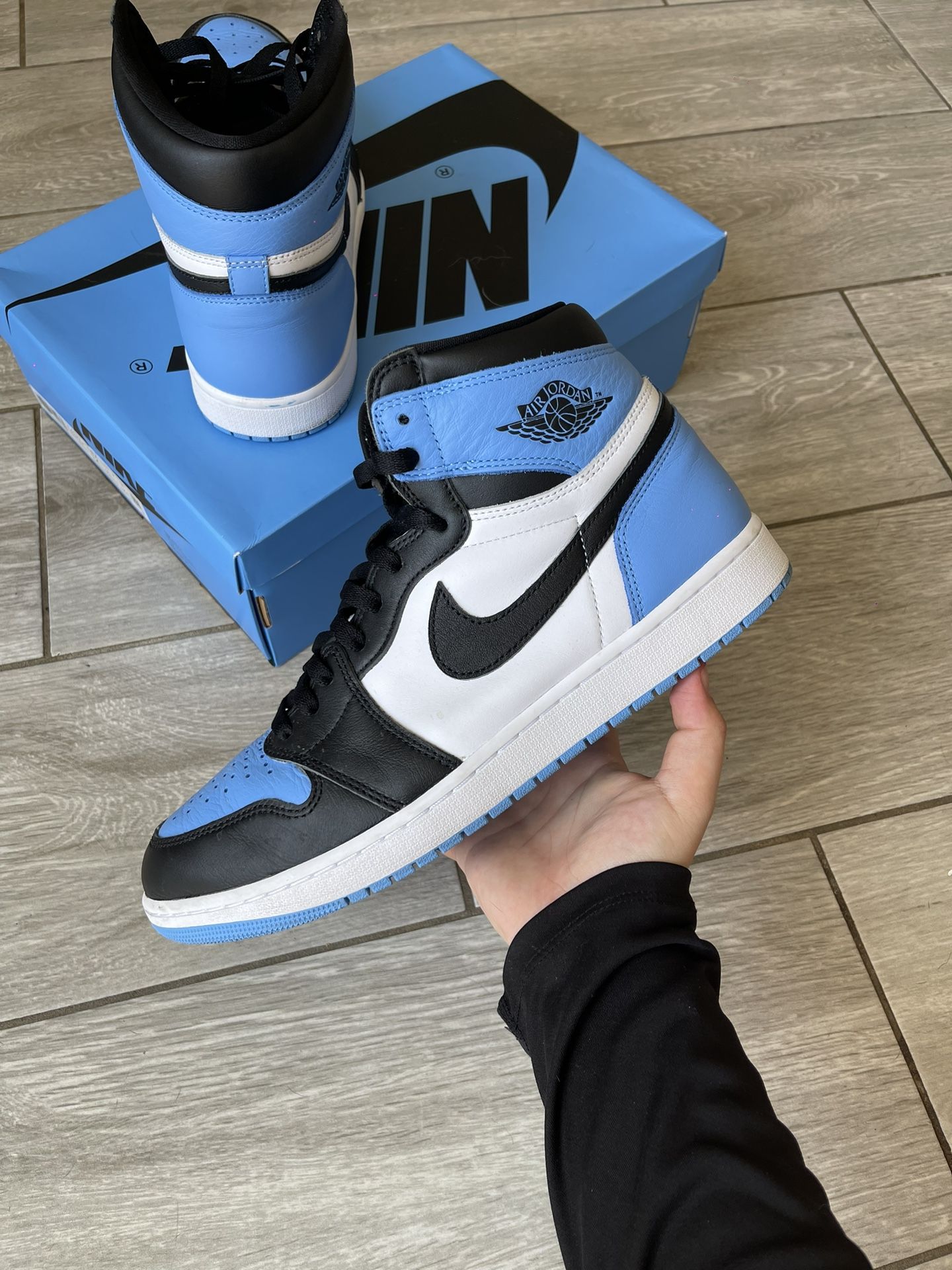 Jordan 1 Unc Toe Size 12
