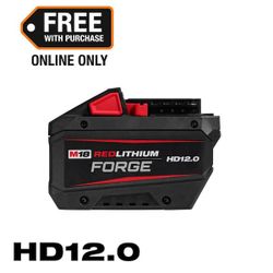 Milwaukee M18 REDLITHIUM FORGE HD12.0 Battery