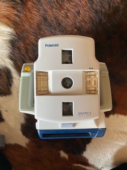 Polaroid Macro 5 SLR 1200 w/ instructions & case! RARE