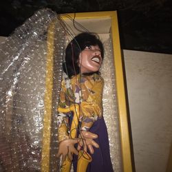 The Beatles Paul Pelham puppet UK 1964 Pop Singer 3 sax player orig. box