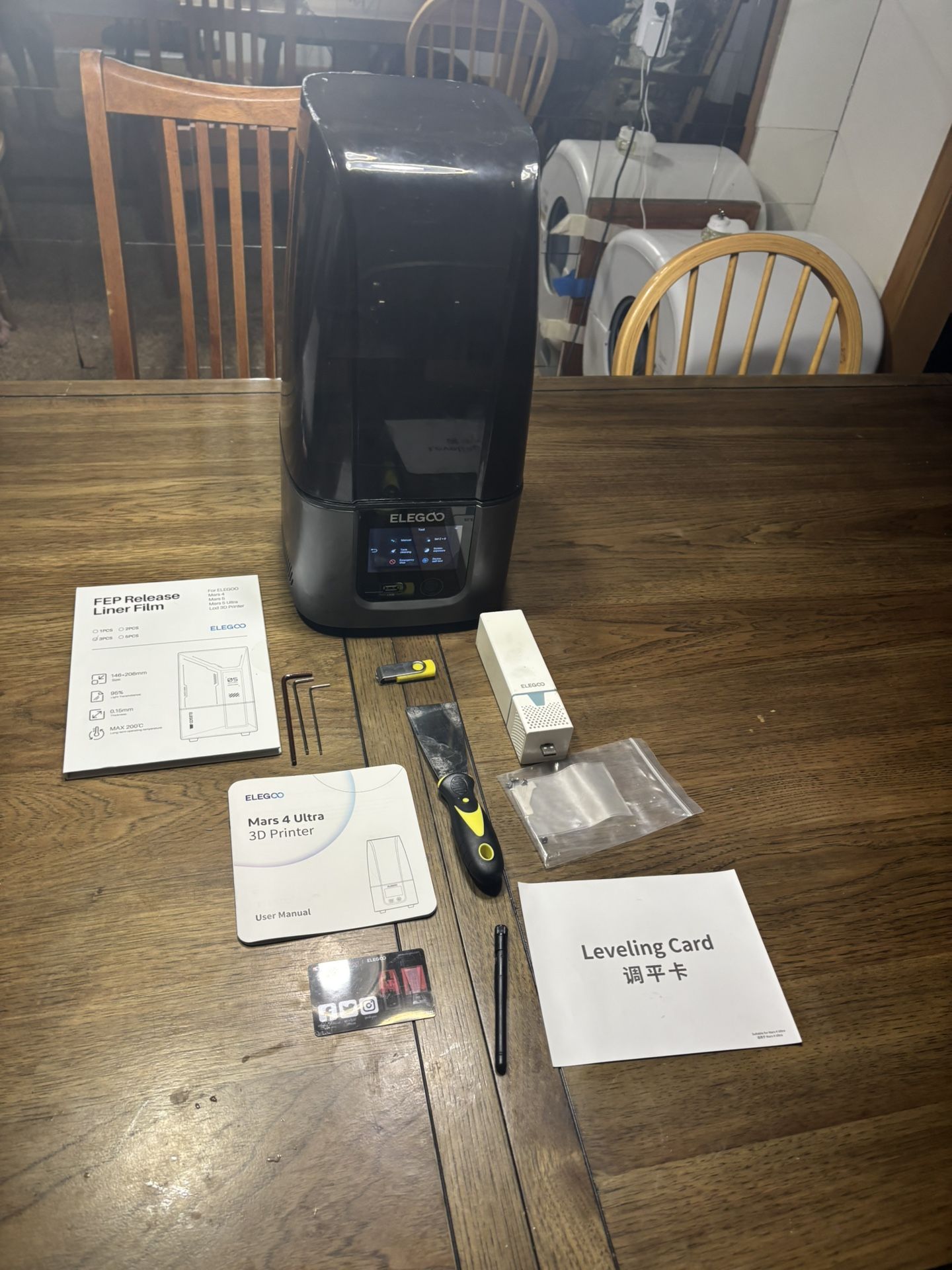 For Sale: Elegoo Mars 4 Ultra 9K Resin 3D Printer – Lightly Used, Excellent Condition