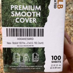 Reskid Premium Smooth Cover Paper – 80 lb, Uncoated (100 Sheets)