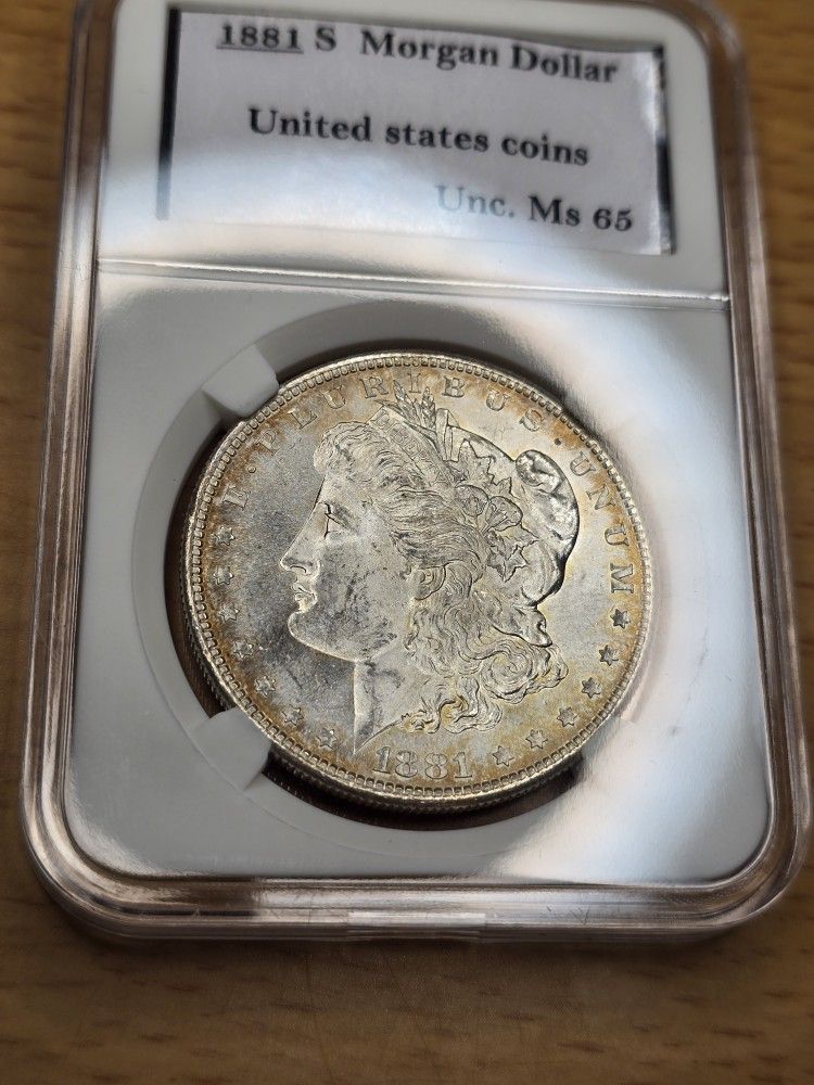 1881 S Morgan Silver Dollar