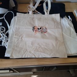 Custom Made Boo Canvas Bag Brand New 