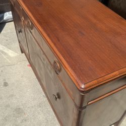 Rare Antique Buffet Cabinet Vintage Furniture Mcm Early Century 
