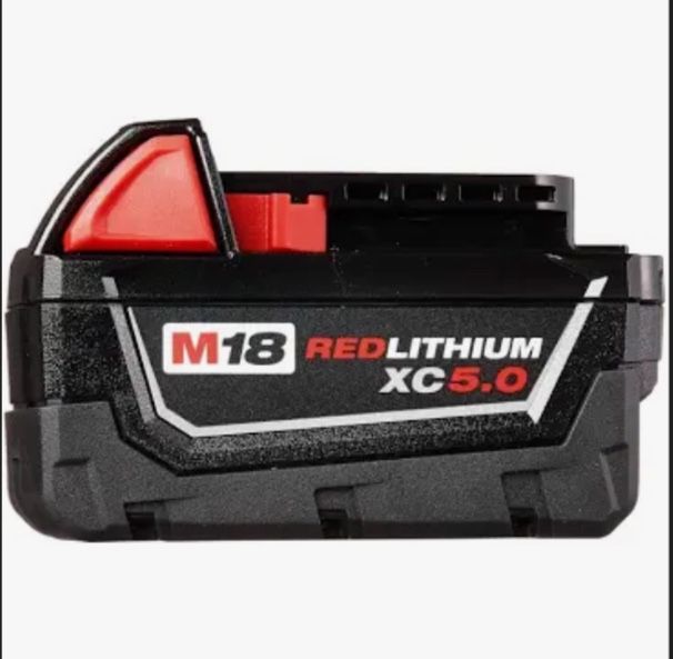 Milwuakee Redlithium Battery XC 5.0