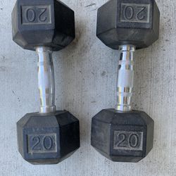 Pair of 20lbs Dumbbells 