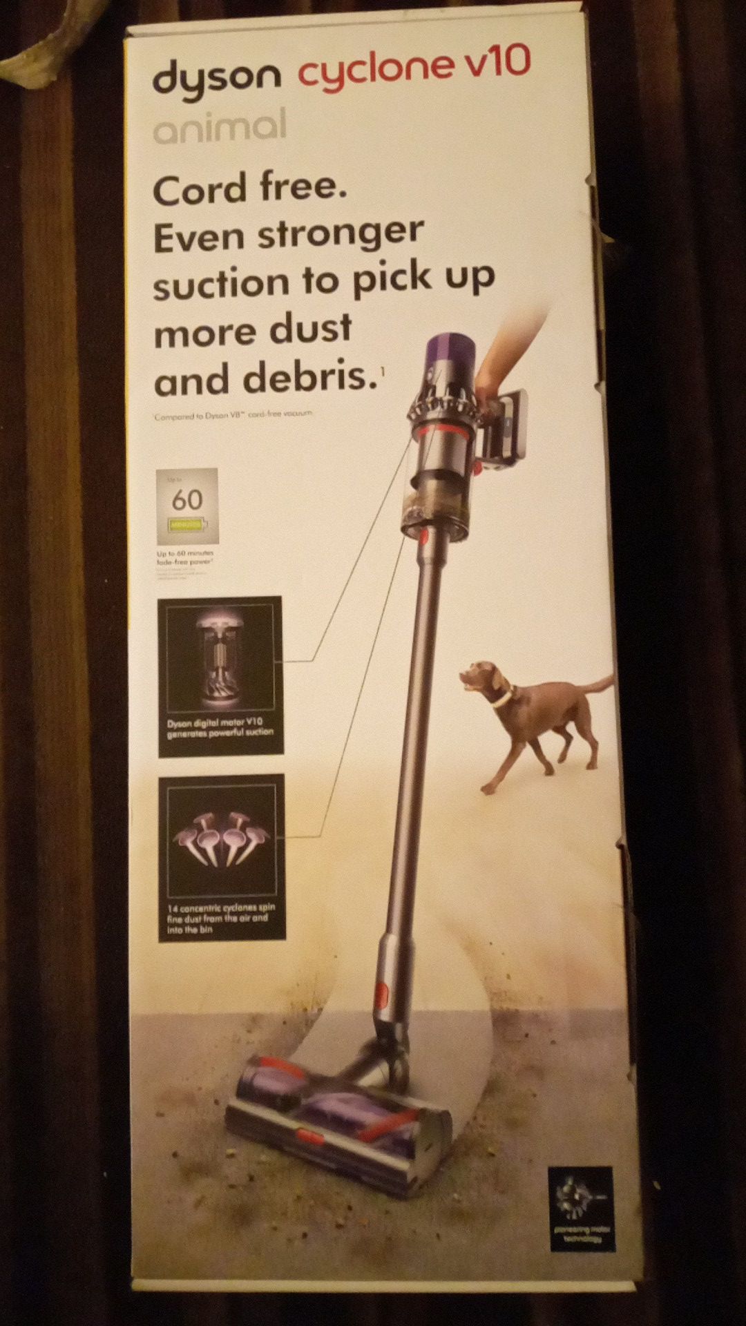 Dyson cordless vacuum. Brand new