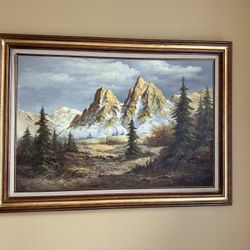 Large Beautiful Original Acrylic Painting