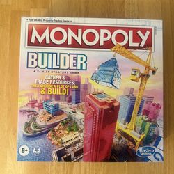Monopoly Builder Board Game