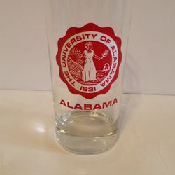 Alabama "Roll Tide" Glass