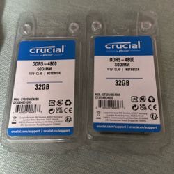 2x32 4800  Ddr5 Laptop Ram