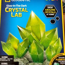 Nat Geo. STEM Glow In The Dark Crystal Kit