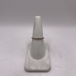 10kt Gold Diamond Engagement Style Band