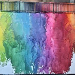 Crayola Rainbow Art, All Colors