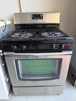 $75 Maytag Range top Oven-gas $75 Maytag washer
