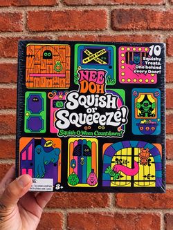 NeeDoh Squish or Squeeze Squish-O-Ween Countdown