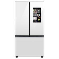 Brand New Samsung Bespoke White Smart French Door Family Hub Refrigerator 