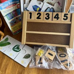 Summer Fun Activities Ick Up Today’s & Subtract Bears And Numbers Routine Cards Sequence Cards
