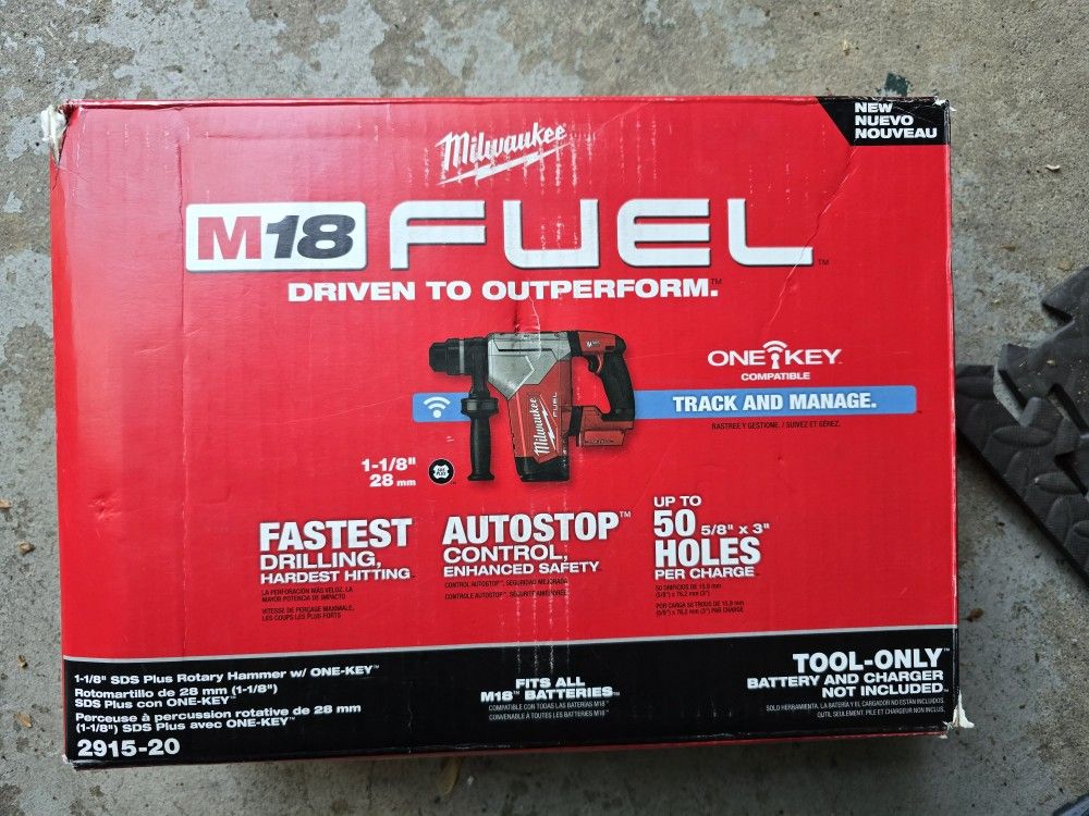 Milwaukee M18 Sds HAMMERDRILL