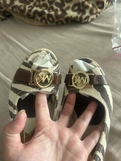 Michael Kors Printed Platform Shoes 6.5