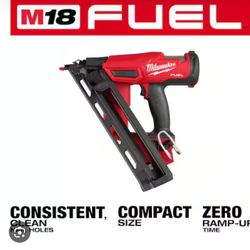 Milwaukee 15 Gauge Finish Nailer