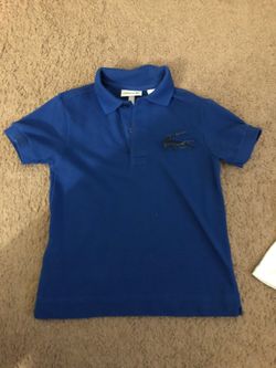 Great Lacoste Boys Polo Shirt size 4